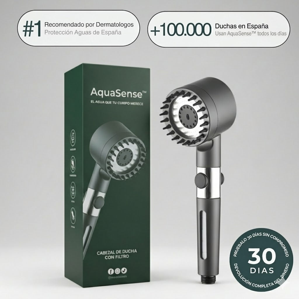 Cabezal AquaSense™ - Redescubre el placer de una ducha revitalizante
