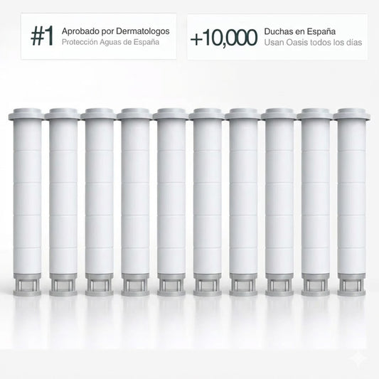 Pack 10 Filtros de ducha AquaSense™